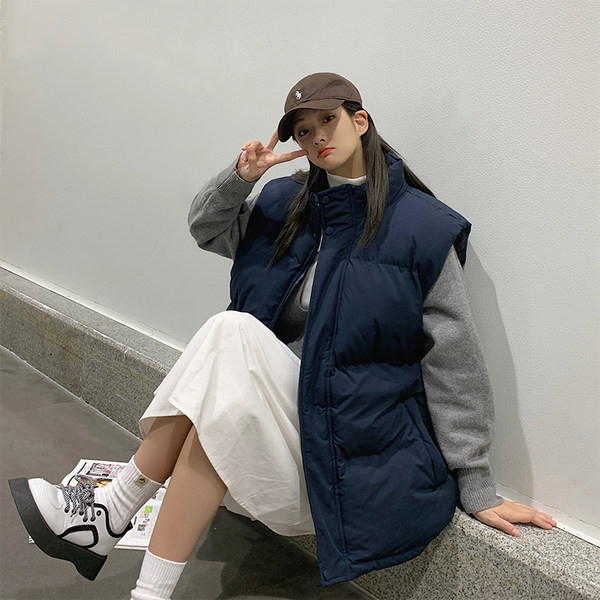 Vesta barbati model larg cu buzunare - potrivita pentru barbati si femei