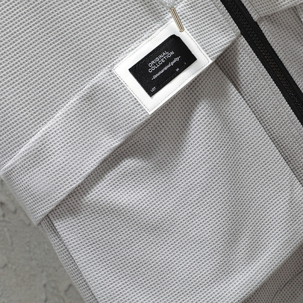 Vesta casual pentru barbati cu gluga si buzunare