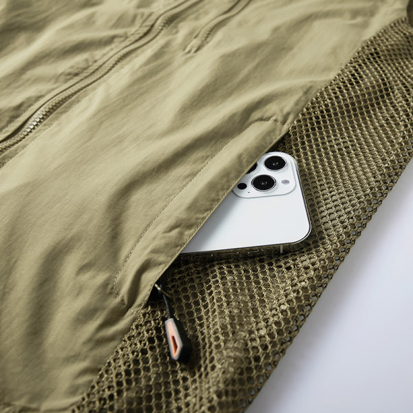 Ležeran muški prsluk sa visokom kragnom - više boja