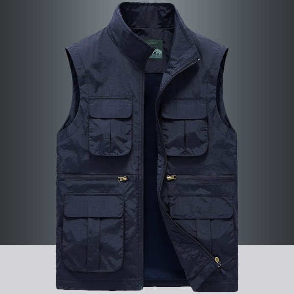 Vesta pentru barbati cu fermoar in 4 culori