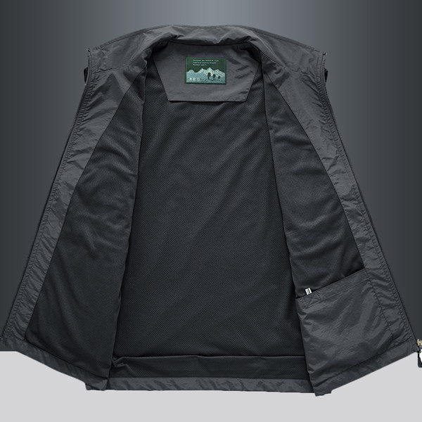 Vesta pentru barbati cu fermoar in 4 culori