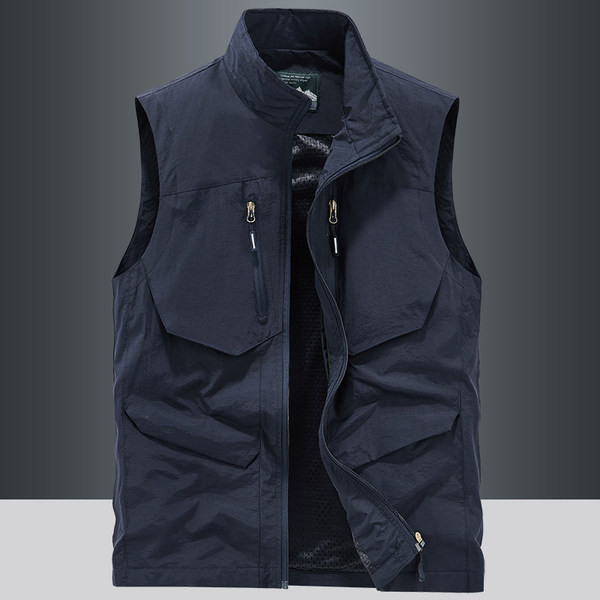 Laisvalaikio vyriška liemenė su kišenėmis – trijų spalvų