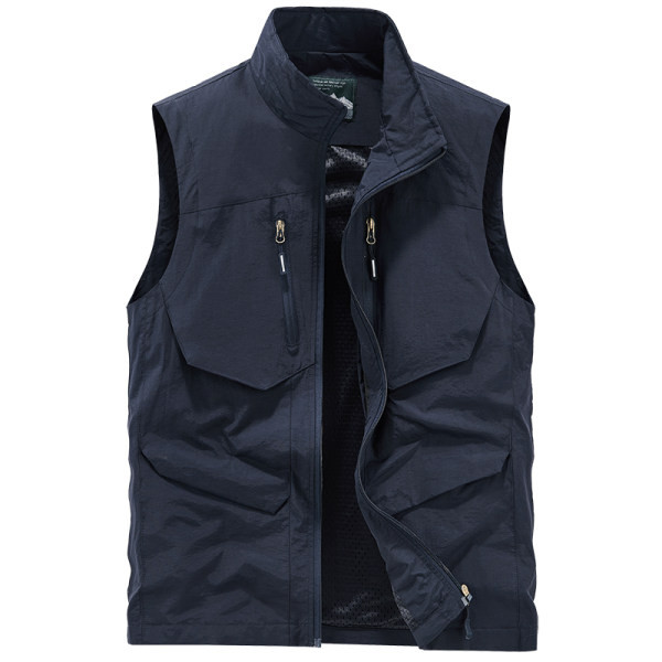 Laisvalaikio vyriška liemenė su kišenėmis – trijų spalvų