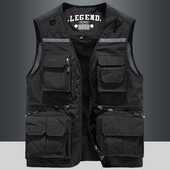 Naujo modelio vyriška liemenė su užtrauktuku įvairių spalvų