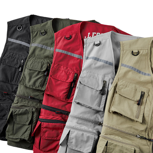 Naujo modelio vyriška liemenė su užtrauktuku įvairių spalvų