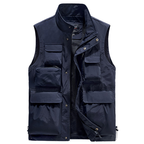 Vesta de toamna pentru barbati cu buzunare