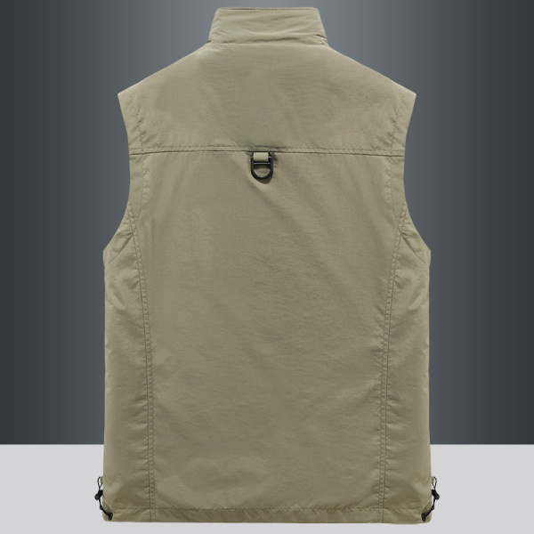 Vesta de toamna pentru barbati cu buzunare