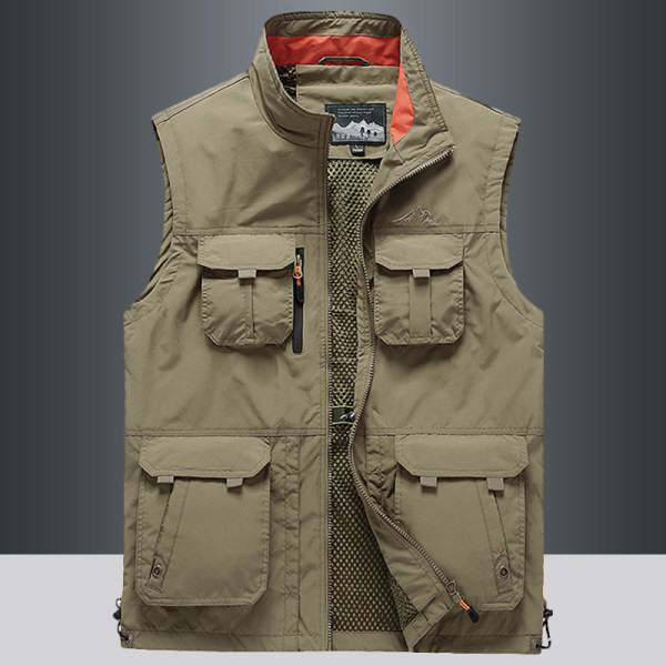 Paprasta vyriška liemenė su kišenėmis