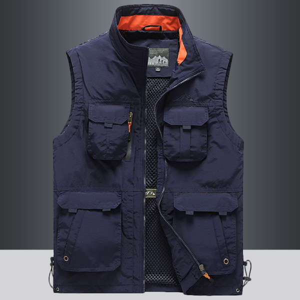 Paprasta vyriška liemenė su kišenėmis