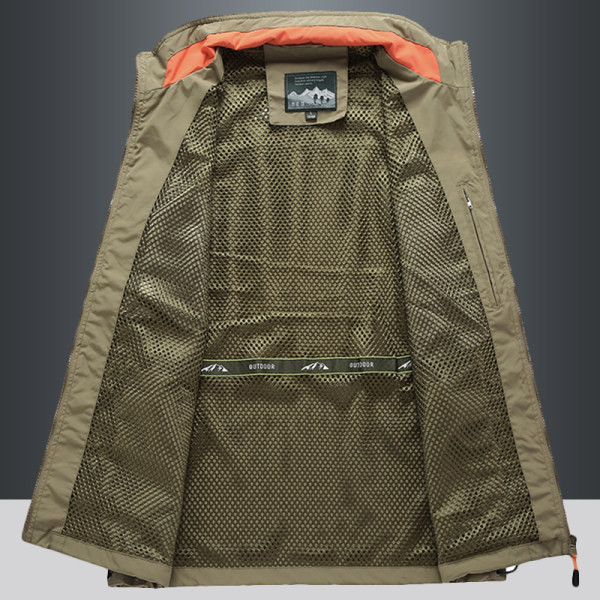 Paprasta vyriška liemenė su kišenėmis