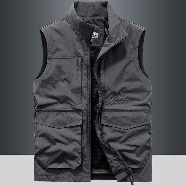 Vestă de pescuit casual pentru bărbați