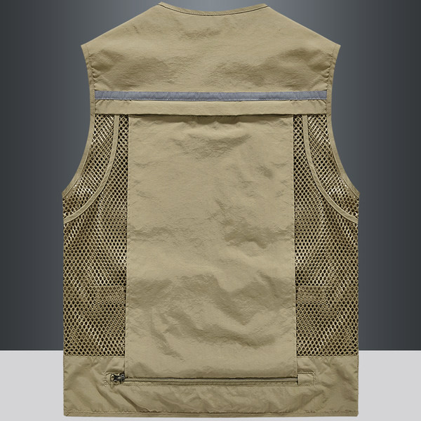 Įvairių spalvų vyriška tinklinė liemenė