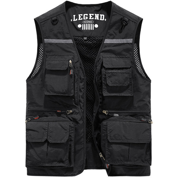 Įvairių spalvų vyriška tinklinė liemenė