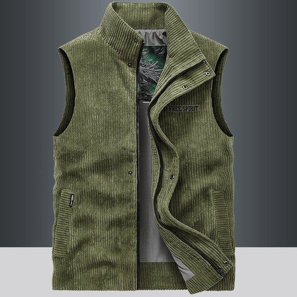 Vesta barbati tip rupturi cu nasturi si fermoar