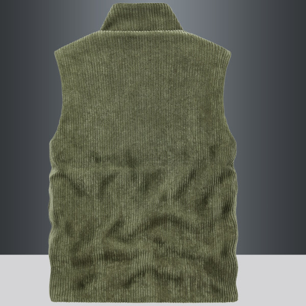 Vesta barbati tip rupturi cu nasturi si fermoar