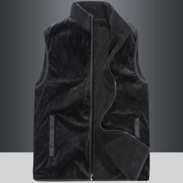 Vesta barbati model nou cu broderie - doua fete