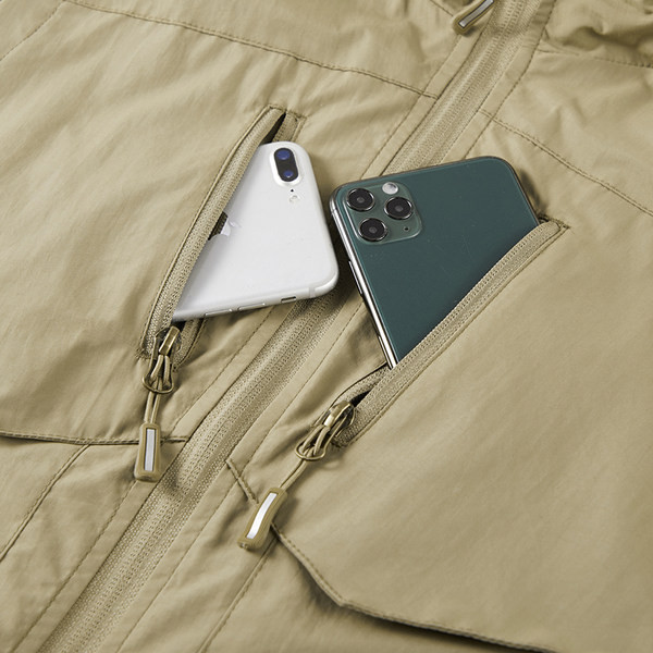 Vesta casual barbatesc cu buzunar si inchidere cu fermoar