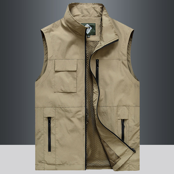 Vesta casual barbatesc cu buzunare - trei culori