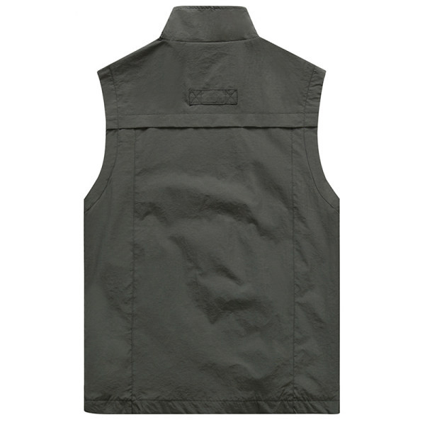 Vesta casual barbatesc cu buzunare - trei culori