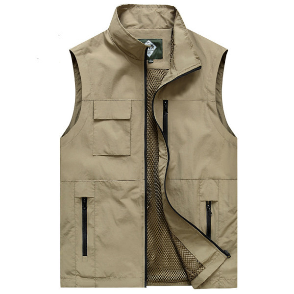 Vesta casual barbatesc cu buzunare - trei culori