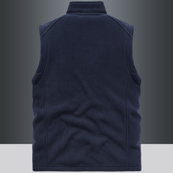 Ležerna muška flis jakna s vezom