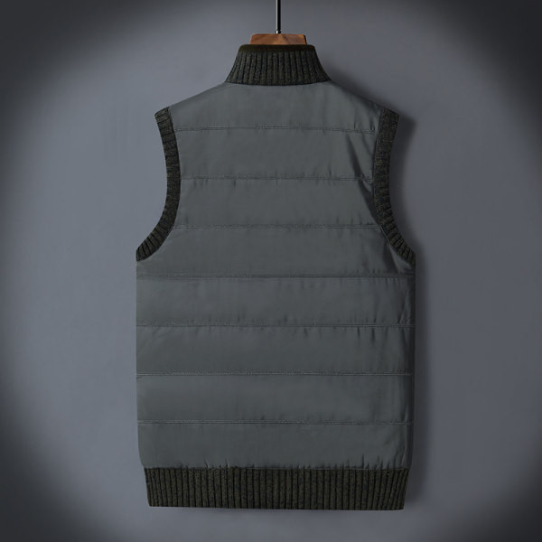 Stora rudens-žiemos liemenė su užtrauktuku