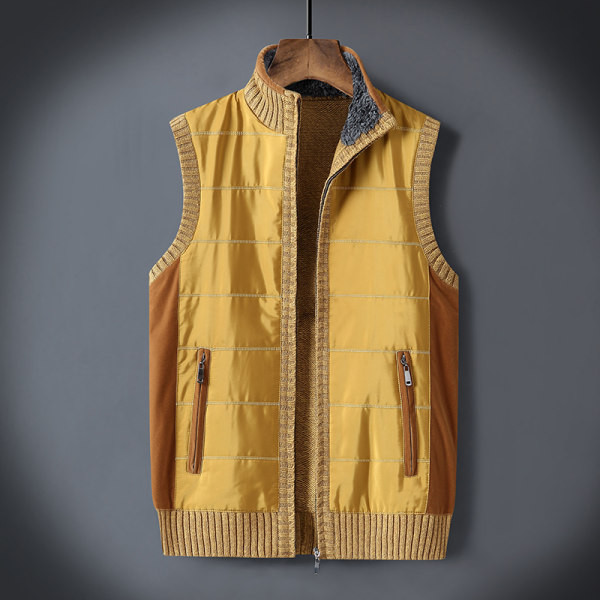 Vesta casual barbatesc cu buzunare - trei culori