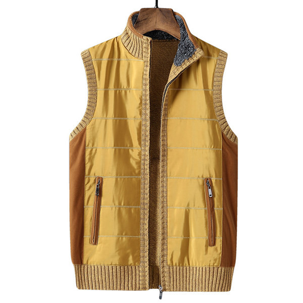 Vesta casual barbatesc cu buzunare - trei culori