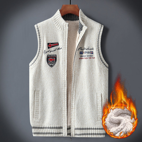 Vesta barbati model nou cu broderie