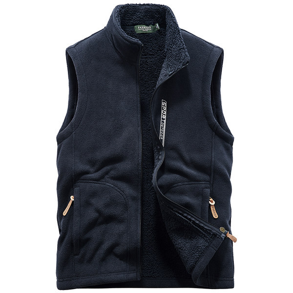 Įprasta vyriška liemenė minkštu pamušalu