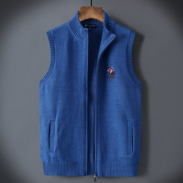 Muški prsluk s vezom i džepom