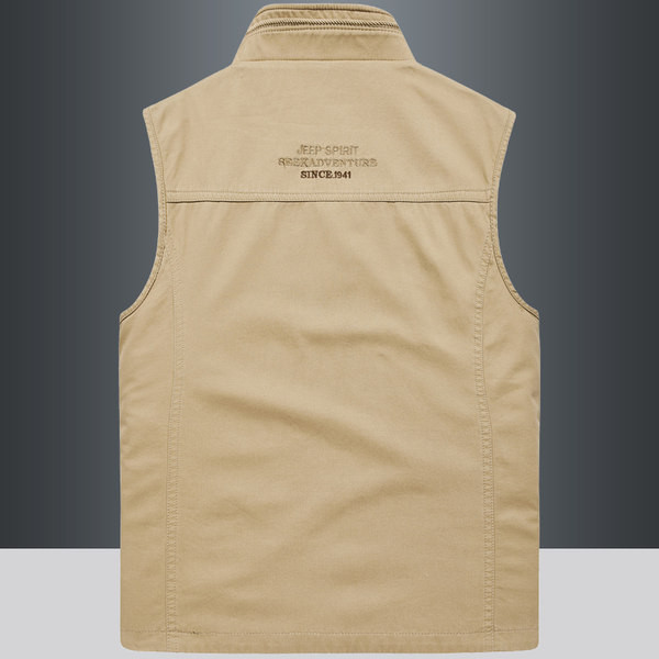 Vesta sport pentru barbati cu guler inalt