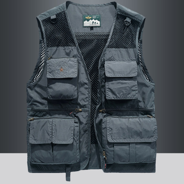 Vesta casual barbatesc cu buzunare - mai multe culori