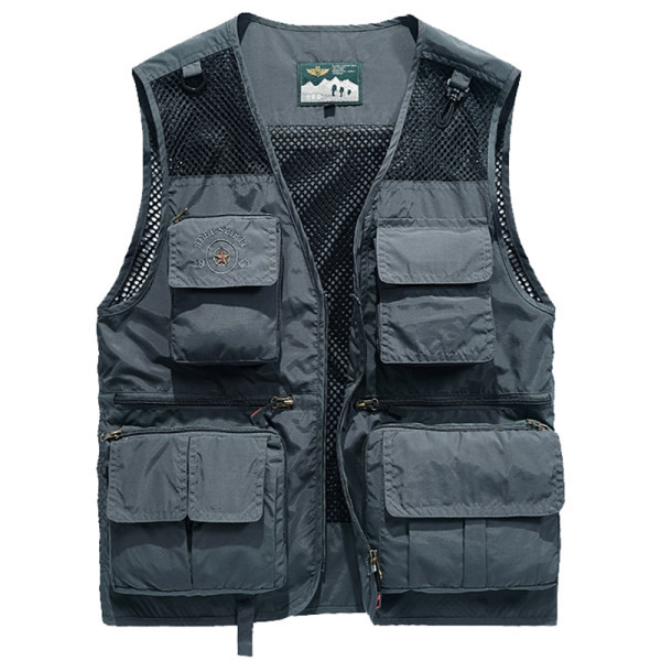 Vesta casual barbatesc cu buzunare - mai multe culori