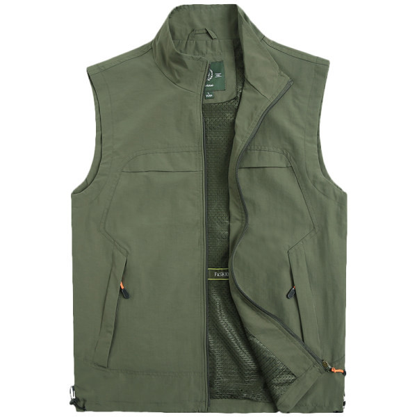 Vesta casual barbatesc model nou cu fermoar in trei culori