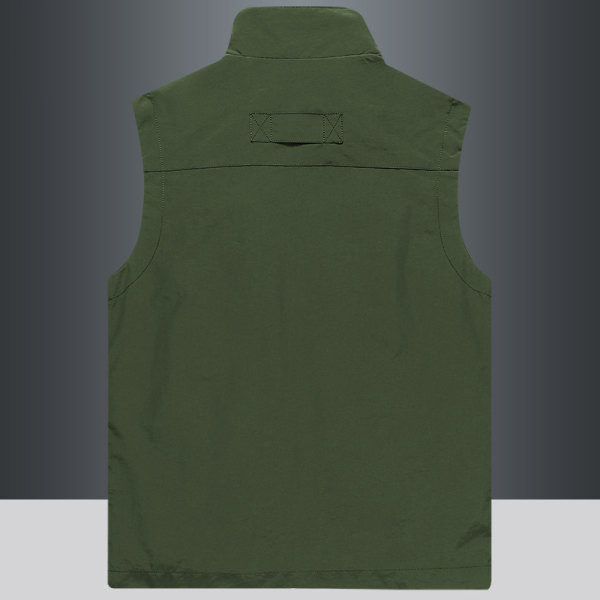 Vestă simplă pentru bărbați cu buzunare