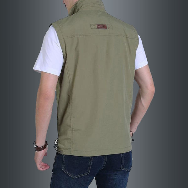 Un model curat de vestă pentru bărbați pentru viața de zi cu zi