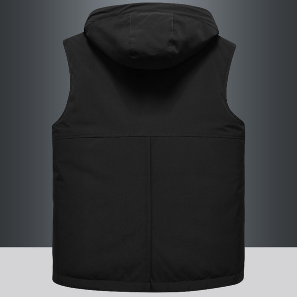 Vesta de camuflaj pentru barbati cu gluga