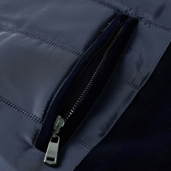 Vestă casual cu căptușeală pentru bărbați