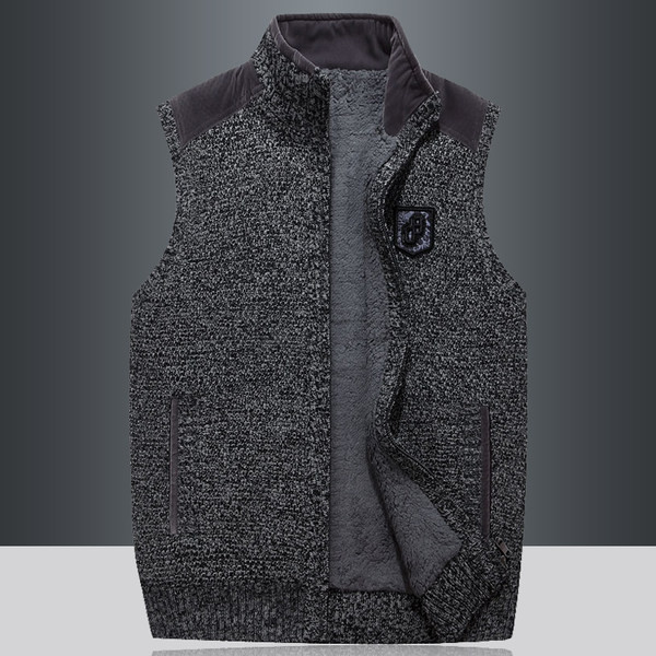 Muški vuneni prsluk s postavom