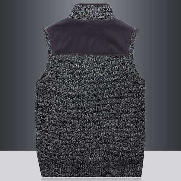 Muški vuneni prsluk s postavom