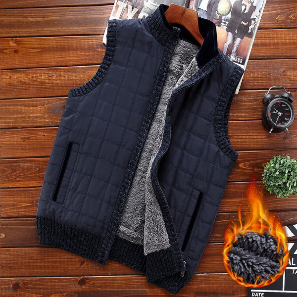 Vesta barbati toamna-iarna cu buzunar