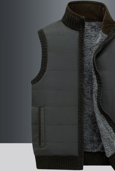 Vyriška laisvalaikio liemenė su pūkiniu pamušalu