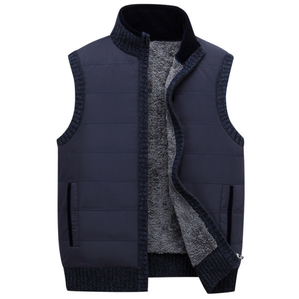 Toamnă și iarnă 2021 pentru bărbați, produse noi, veste pentru bărbați și jachetă acoperită fără mâneci, subțire din catifea, bărbați