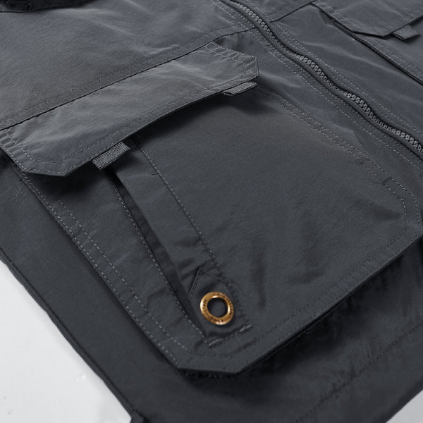 Vestă pentru bărbați cu uscare rapidă, cu buzunar