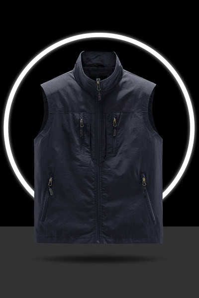 Ανδρικό γιλέκο casual με τσέπη