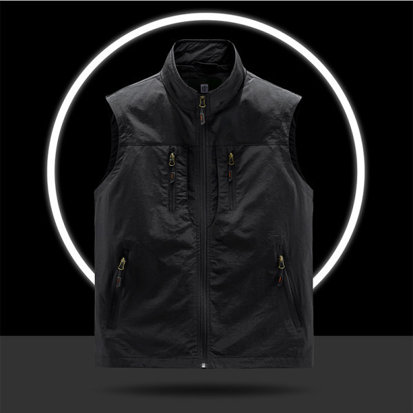 Ανδρικό γιλέκο casual με τσέπη