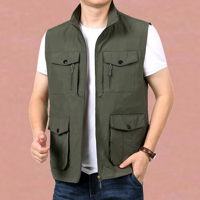 Alkalmi férfi mellény zsebekkel