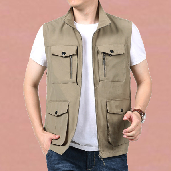Alkalmi férfi mellény zsebekkel