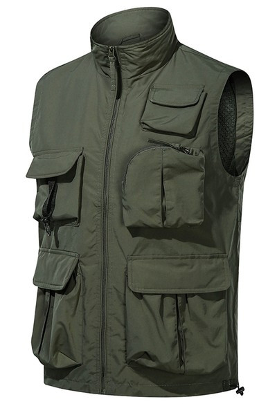 Vyriška liemenė su kišene ir užtrauktuku